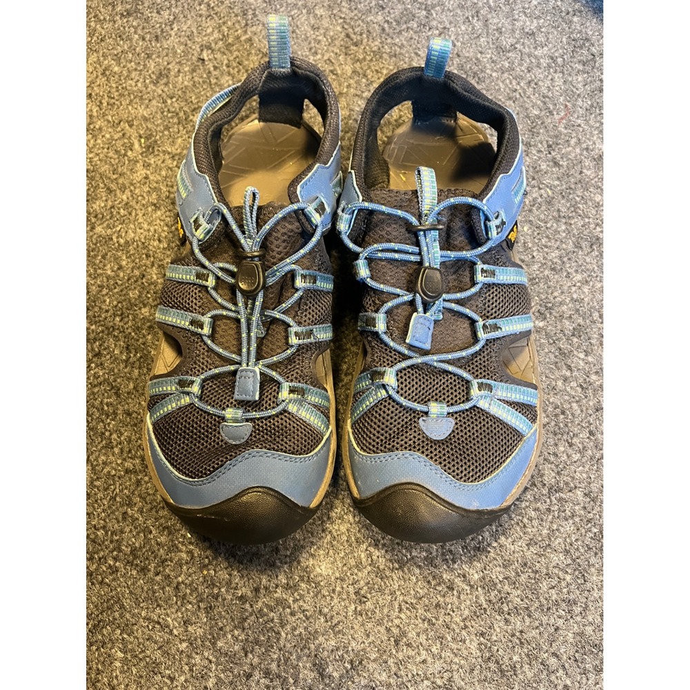 Teva Kids Boys Sandals 5 Blue Closed Toe Bungee Hiking Water Sandals‎ 1019403Y